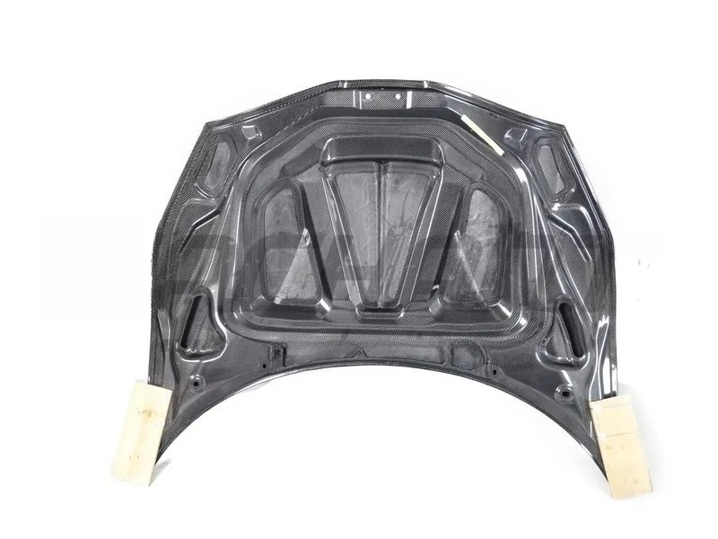 Trade Assurance Portion Carbon Fiber Glass FRP Hood Bonnet Fit For 2015-2019 F488 GTB & Spider MS 4XX Style Front Hood Cover